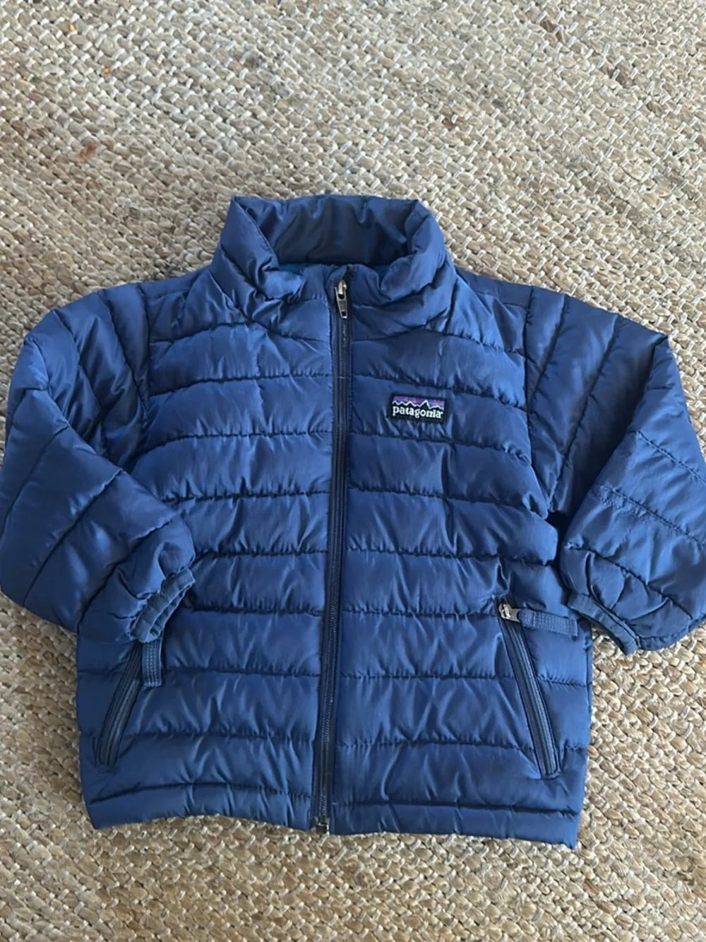 Patagonia Kids Blue Puffer Jacket 12M